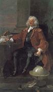 William Hogarth Colum captain painting